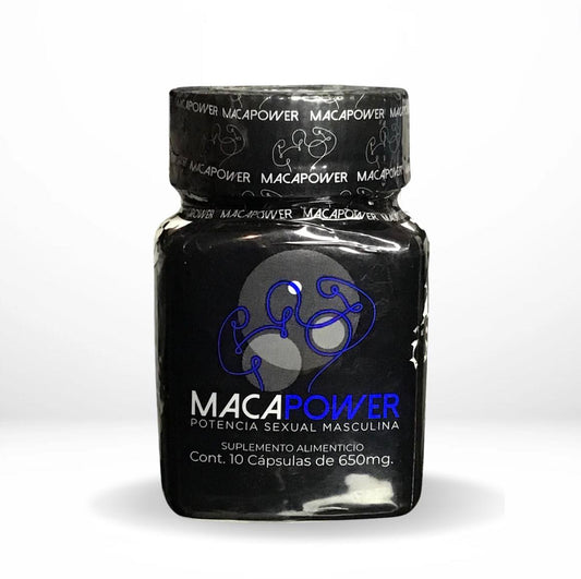 MacaPower Men’s Potencia Sexual 650mg Capsules
