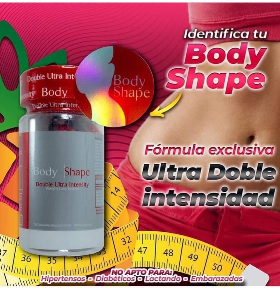 Body Shape Double Ultra Intensity 325mg Capsules